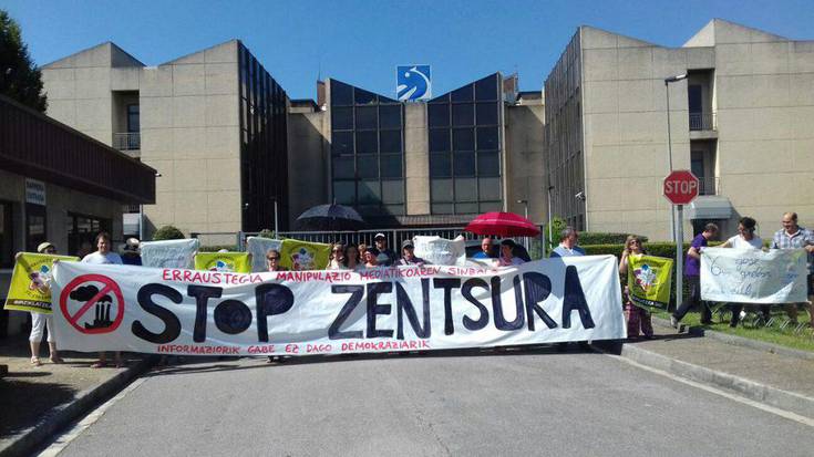 Elkarretaratzea ostegunean Miramonen, EITB-n erraustegiaz eztabaida dadin eskatzeko