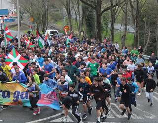 [BIDEOA] Korrika, Usurbilgo erdigunean