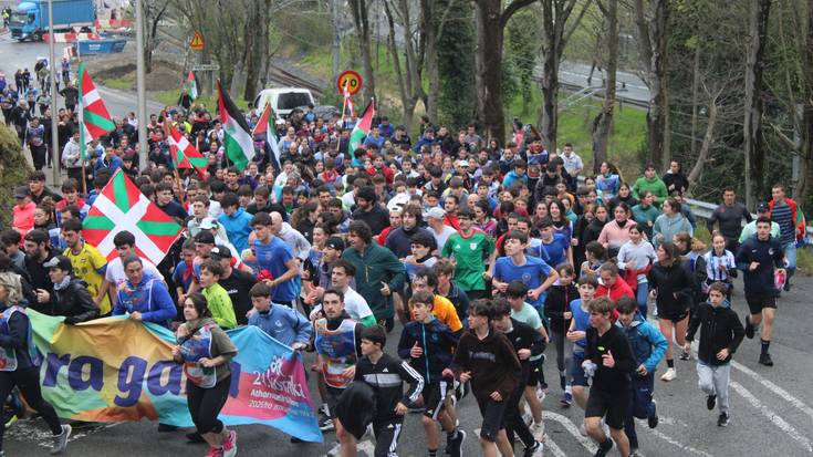 [BIDEOA] Korrika, Usurbilgo erdigunean