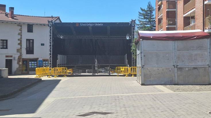 Herria jaietarako itxuraldatzen hasia