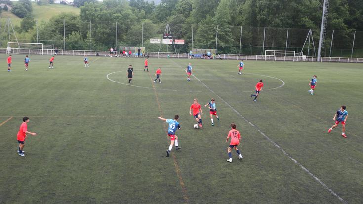Donosti Cup jokoan gaurtik Usurbil F.T.-ko lau taldeek