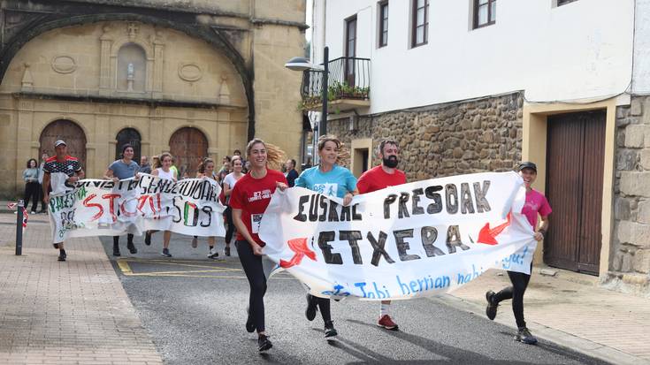 Lasarte-Oria Bai! lasterketa Zubietatik pasatu da goizean