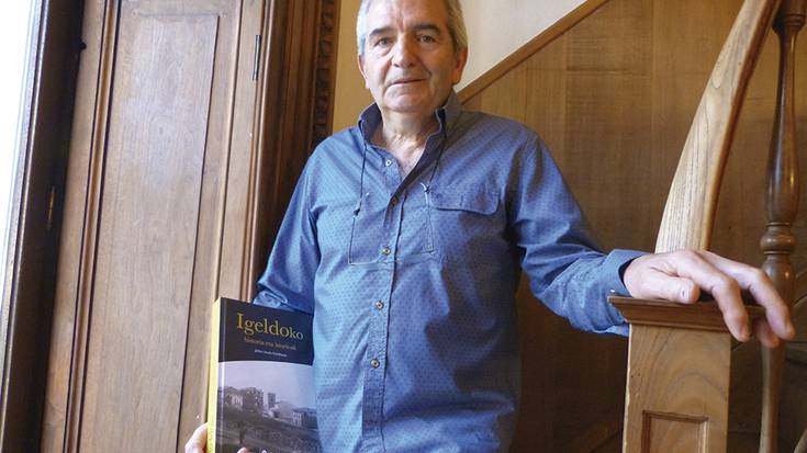 “Igeldoko historia eta istorioak ahozko ondarean oinarritutako liburua da"