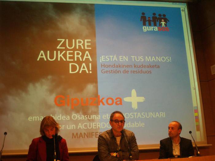 Konponbiderako bide-orria aurkeztu du GuraSOSek