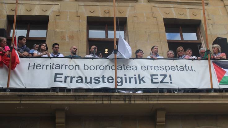 "Ohore handia da guretzat gaur festen hasieran egotea"