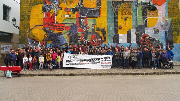 Altsasukoak aske uztea exijitzeko, autobus zerbitzua larunbatean Iruñeako manifestaziora