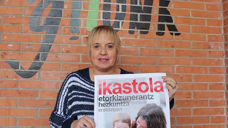 Mariaje Imaz: "Ikastolaren proiektuaren baitan, funtsezko zutabe dira familiak"