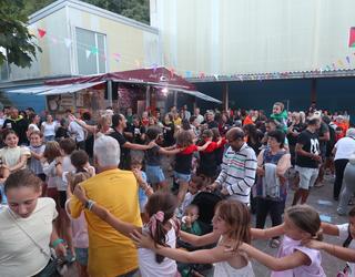 Xaiborrek jarri du dantzan Santuenea, festen asteburuaren amaieran