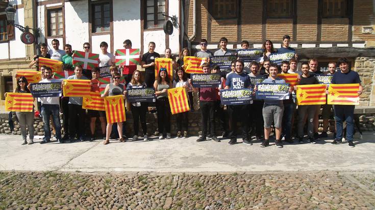 Gazte usurbildarrak ere, Euskal Herria eta Katalunia askeen alde