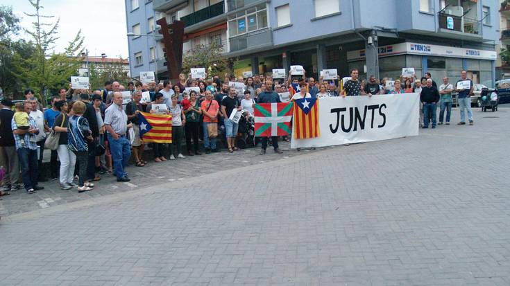 "Jordi eta Jordi. Behin ere ez zaizue gure babesa faltako"