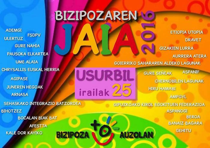 Bizipozaren Jaia prestatzeko bilera 18:00etan Potxoenean
