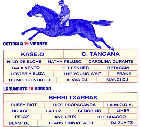 Berri Txarrak eta gehiago, irailean Zubietan ospatuko den Kutxa Kultur Festibalean