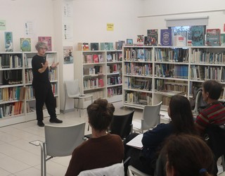 Ixabel Agirresarobekin ospatu dute Liburutegien Eguna