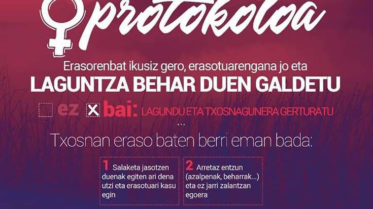 Festei begirako sexu erasoen aurkako protokoloa plazaratu du Aginagako Jai Batzordeak