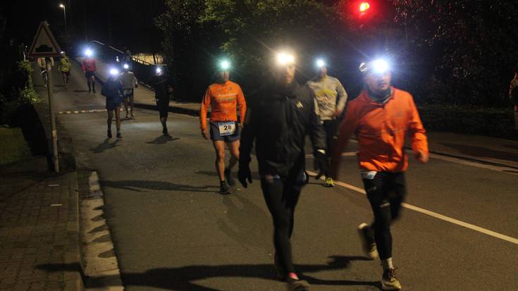 Santueneko erronkako partaideen erdia heldu da iluntzera