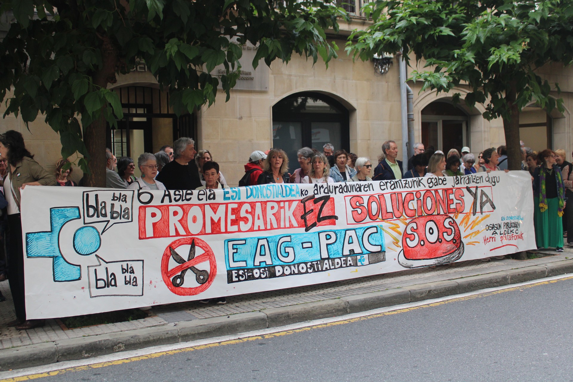Greba eta mobilizazio astea osasungintza publikoan