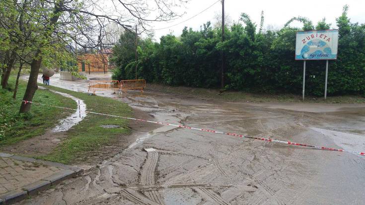 Amaitu da alerta egoera, Oria beherantz doa pixkanaka