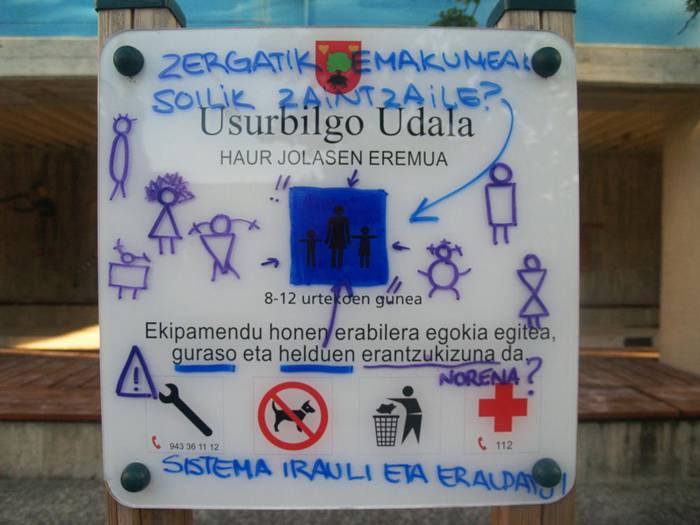 "Zergatik emakumeak soilik zaintzaile?"