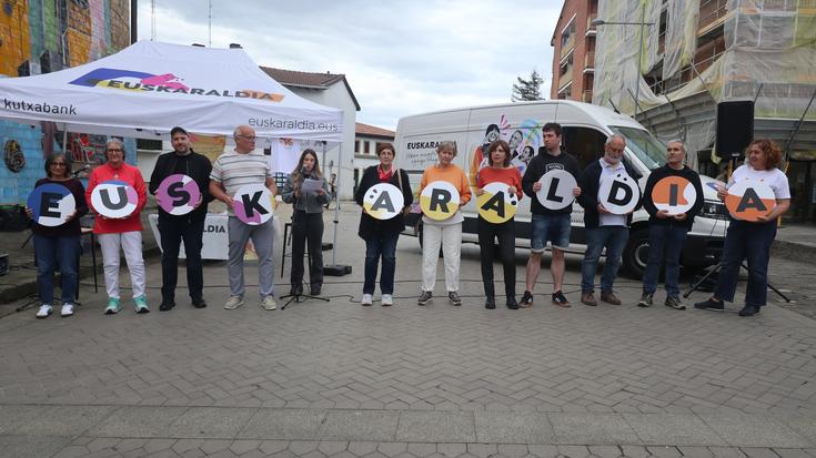 4. Euskaraldirako prestatzen Zubietan eta Usurbilen