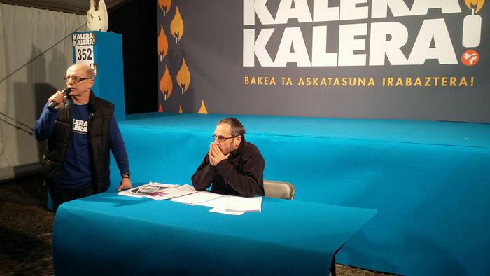Bertso saioa Maia eta Arzallusekin eta triki-poteoa gaur Kaleragunean