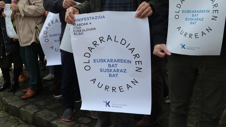 Bilboko manifestaziora joateko autobus zerbitzuan izen emateko aukera