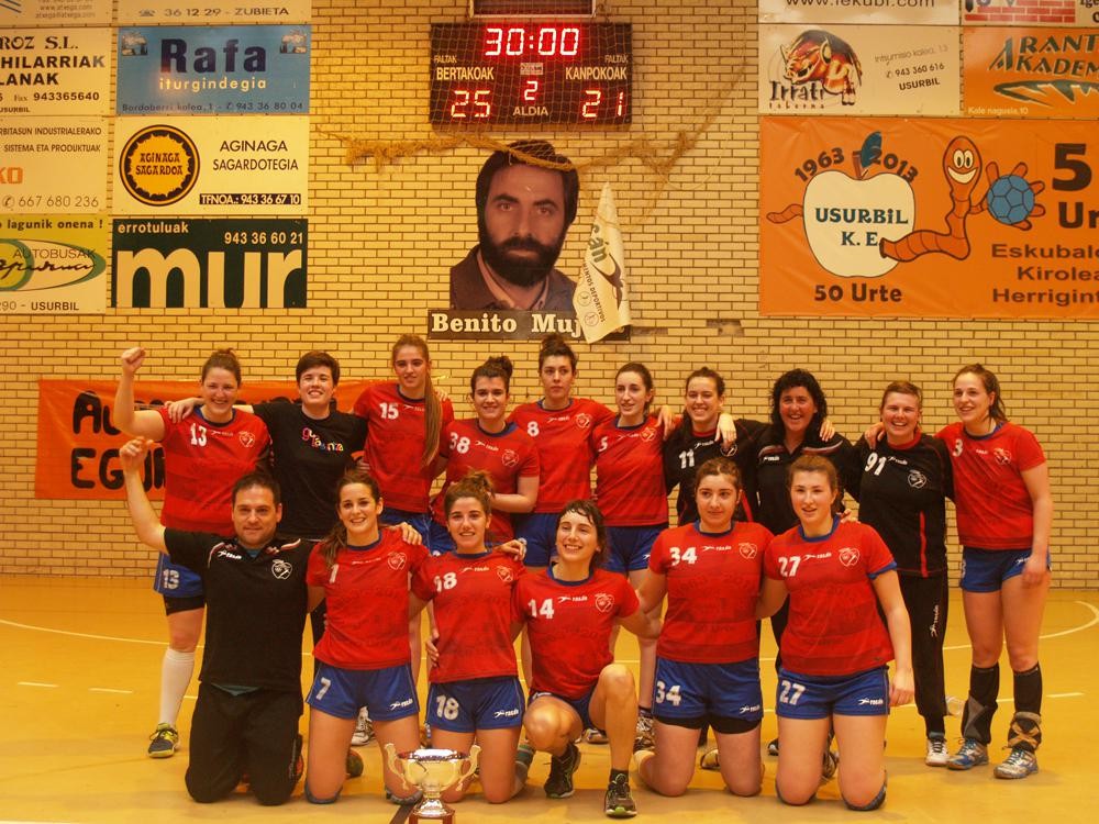Euskal Kopako neurketak jokatuko dituzte Usurbil K.E.-ko seniorrek, oporretatik itzultzean