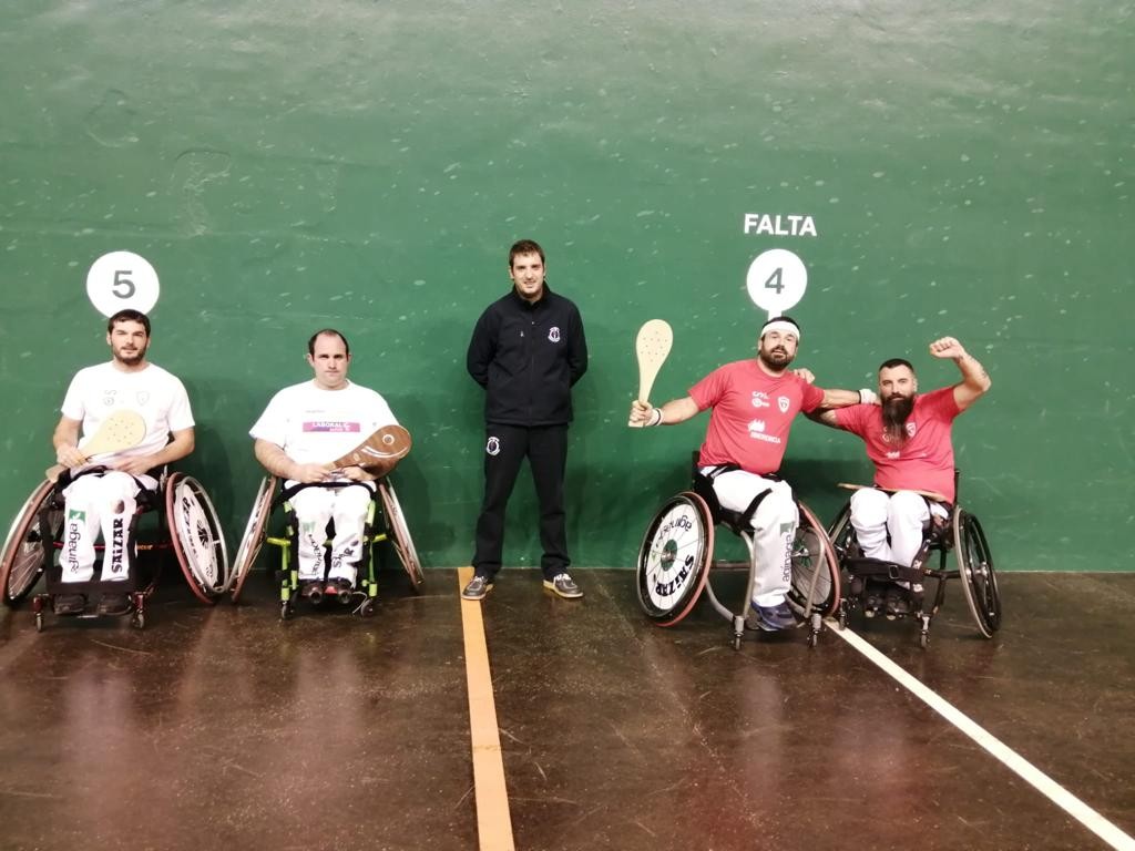 Beñat Lizaso, Pilota Egokituko Espainiako 2. Txapelketako finalean