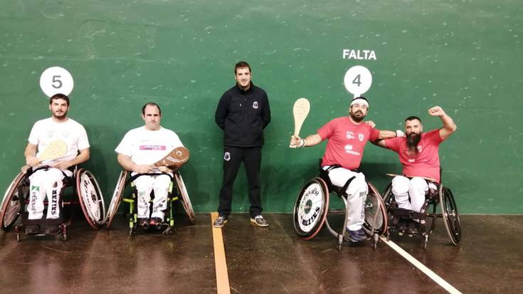 Beñat Lizaso, Pilota Egokituko Espainiako 2. Txapelketako finalean