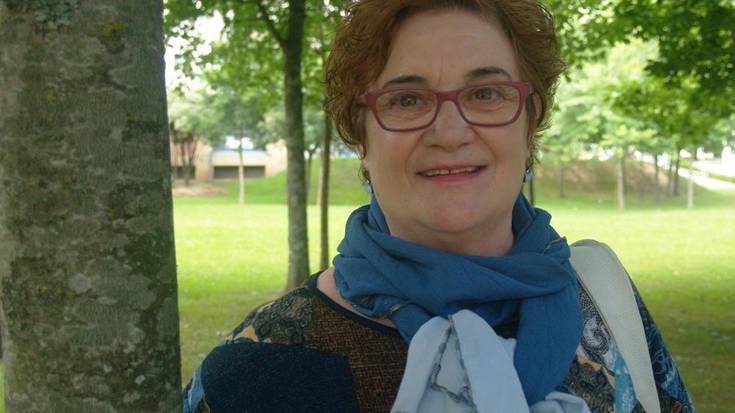 Maria Jesus Etxeberria, hurbileko txokoak erretratatzen zaletua