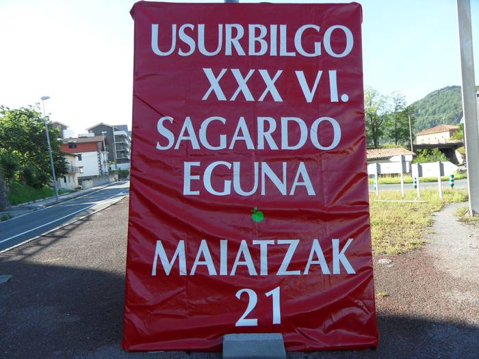 Usurbildarren jai egun handirako 6 egun baino ez
