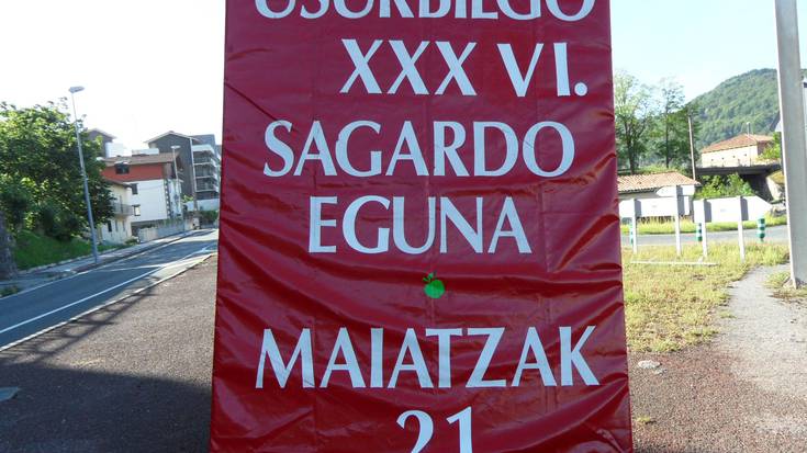 Usurbildarren jai egun handirako 6 egun baino ez