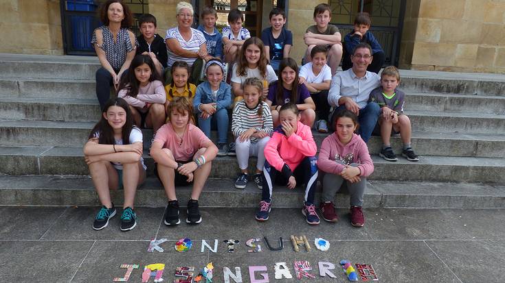 Kontsumo jasangarria hizpide izan dute Udarregi ikastolan