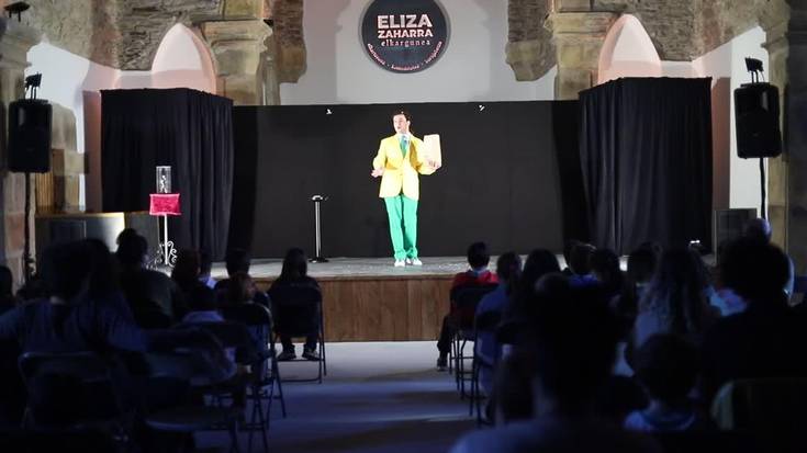 "Harritzearen abilezia" magia ikuskizuna Magia Eguna borobiltzeko