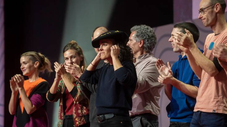 Porrako irabazleak Zuriñe Lasarte eta Amaia Olasagasti izan dira