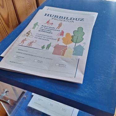 Hurbilduz auzo-zaintza proiektuaren aurkezpena