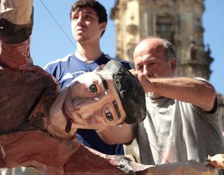 Bisita gidatua Jokin Eizagirreren "Polen" erakusketara