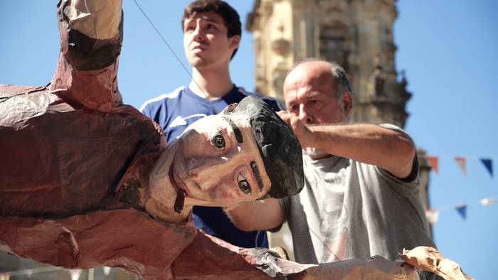 Bisita gidatua Jokin Eizagirreren "Polen" erakusketara