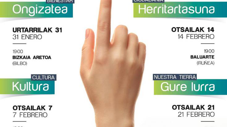 Gure Esku Dagok gaurko iragarria zuen solasaldia atzeratu egin dute