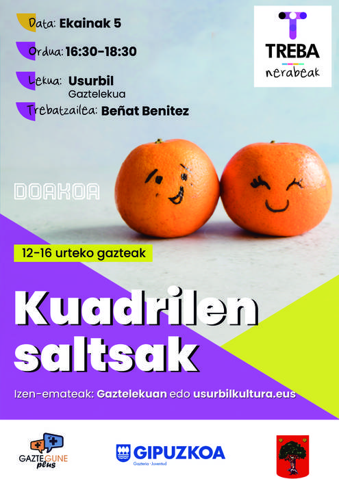 “Kuadrilen saltsak” saioa Gaztelekuan