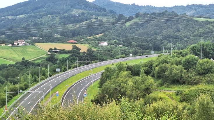 Istripua A8 autopistan
