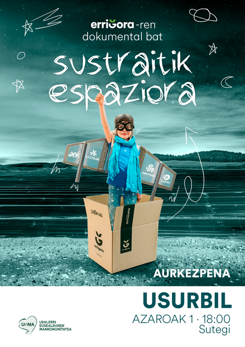 "Errigora, sustraitik espaziora" dokumentalaren proiekzioa