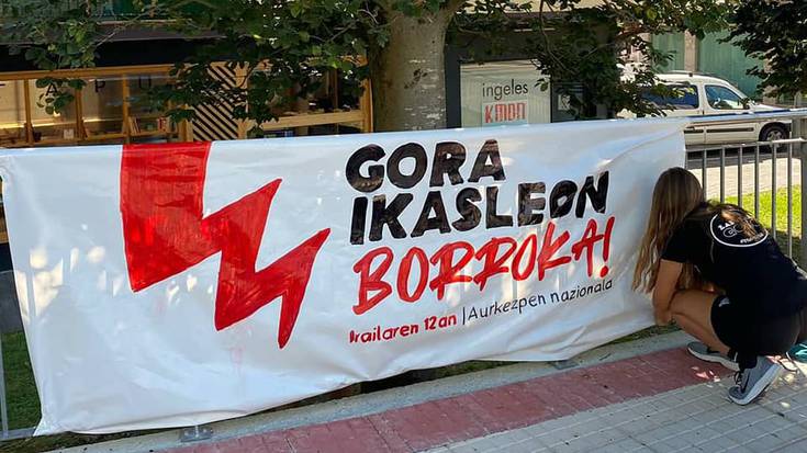 Ernai Usurbilek bat egin du ikasleen gaurko mobilizazioekin