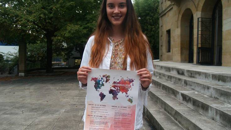Haira Rivero Arrietaren kartelak iragarriko du urriaren 22ko Mundualdia jaialdia