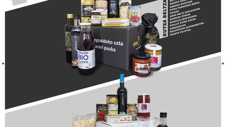 Errigoraren Nafarroa hegoaldeko produktu kutxak eskatzeko epea zabalik