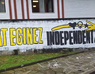 Independentziara Eguna antolatu du Buruntzaldeako Ernaik