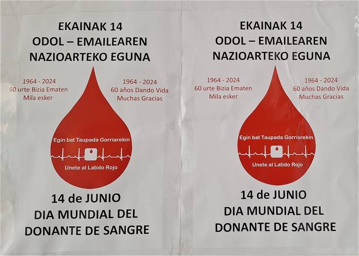 Odol-Emailearen Nazioarteko Eguna gaur