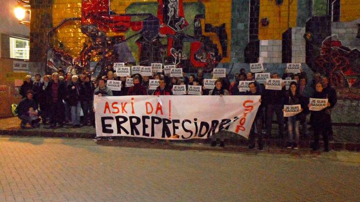 Azken polizia operazioa salatzeko, manifestazioa larunbatean Donostian