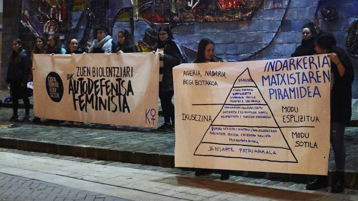 #A25 Usurbilgo plaza, indarkeria matxistaren aurkakoa gaur
