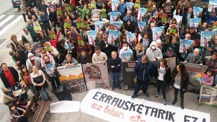 Erraustegiaren aurkako manifestazioa, larunbatean Lasarten
