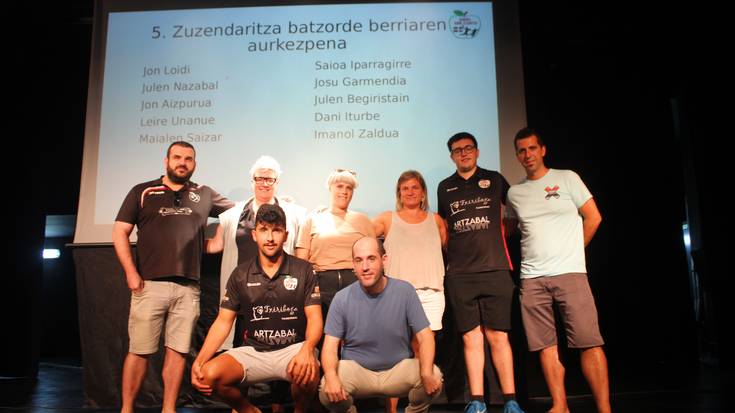 Zuzendaritza berritu du Usurbil K.E.-k denboraldi honetarako